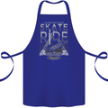 Underground Skate Ride Skateboard Cotton Apron 100% Organic Royal Blue