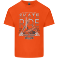 Underground Skate Ride Skateboard Kids T-Shirt Childrens Orange