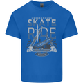 Underground Skate Ride Skateboard Kids T-Shirt Childrens Royal Blue