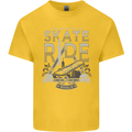 Underground Skate Ride Skateboard Kids T-Shirt Childrens Yellow
