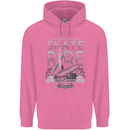 Underground Skate Ride Skateboard Mens 80% Cotton Hoodie Azelea