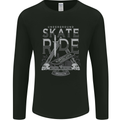 Underground Skate Ride Skateboard Mens Long Sleeve T-Shirt Black