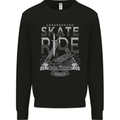 Underground Skate Ride Skateboard Mens Sweatshirt Jumper Black