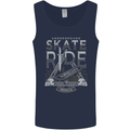Underground Skate Ride Skateboard Mens Vest Tank Top Navy Blue