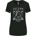 Underground Skate Ride Skateboard Womens Wider Cut T-Shirt Black