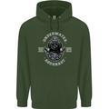 Underwater Aquanaut Scuba Diving Diver Childrens Kids Hoodie Forest Green