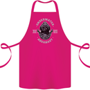 Underwater Aquanaut Scuba Diving Diver Cotton Apron 100% Organic Pink