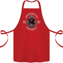 Underwater Aquanaut Scuba Diving Diver Cotton Apron 100% Organic Red
