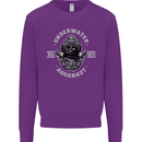 Underwater Aquanaut Scuba Diving Diver Kids Sweatshirt Jumper Purple