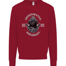 Underwater Aquanaut Scuba Diving Diver Kids Sweatshirt Jumper Red