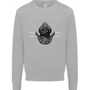 Underwater Aquanaut Scuba Diving Diver Kids Sweatshirt Jumper Sports Grey