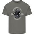 Underwater Aquanaut Scuba Diving Diver Kids T-Shirt Childrens Charcoal