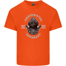 Underwater Aquanaut Scuba Diving Diver Mens Cotton T-Shirt Tee Top Orange