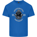 Underwater Aquanaut Scuba Diving Diver Mens Cotton T-Shirt Tee Top Royal Blue