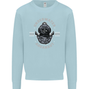 Underwater Aquanaut Scuba Diving Diver Mens Sweatshirt Jumper Light Blue