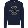 Underwater Aquanaut Scuba Diving Diver Mens Sweatshirt Jumper Navy Blue