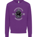 Underwater Aquanaut Scuba Diving Diver Mens Sweatshirt Jumper Purple