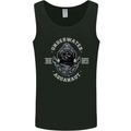 Underwater Aquanaut Scuba Diving Diver Mens Vest Tank Top Black