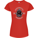 Underwater Aquanaut Scuba Diving Diver Womens Petite Cut T-Shirt Red