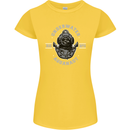 Underwater Aquanaut Scuba Diving Diver Womens Petite Cut T-Shirt Yellow