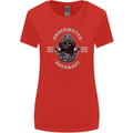 Underwater Aquanaut Scuba Diving Diver Womens Wider Cut T-Shirt Red