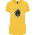 Underwater Aquanaut Scuba Diving Diver Womens Wider Cut T-Shirt Yellow
