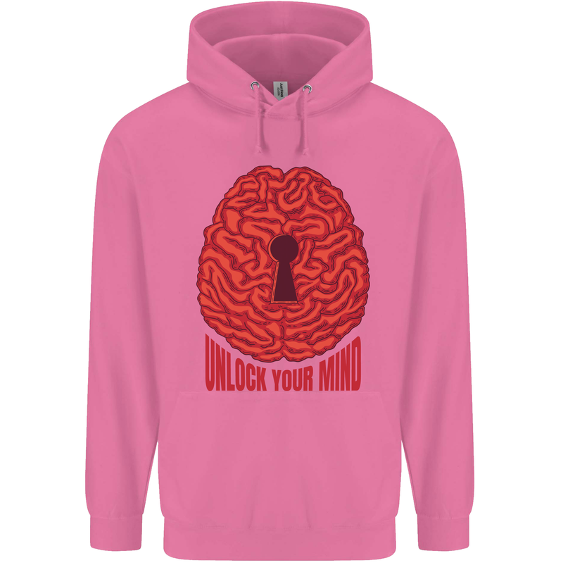 Unlock Your Mind Intelligence Psychology Childrens Kids Hoodie Azalea