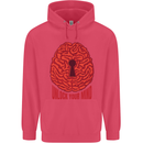 Unlock Your Mind Intelligence Psychology Childrens Kids Hoodie Heliconia