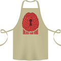 Unlock Your Mind Intelligence Psychology Cotton Apron 100% Organic Khaki