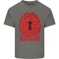 Unlock Your Mind Intelligence Psychology Kids T-Shirt Childrens Charcoal