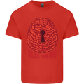 Unlock Your Mind Intelligence Psychology Kids T-Shirt Childrens Red