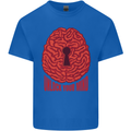 Unlock Your Mind Intelligence Psychology Kids T-Shirt Childrens Royal Blue