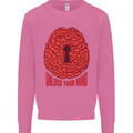Unlock Your Mind Intelligence Psychology Mens Sweatshirt Jumper Azalea