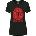 Unlock Your Mind Intelligence Psychology Womens Wider Cut T-Shirt Black