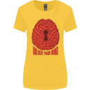 Unlock Your Mind Intelligence Psychology Womens Wider Cut T-Shirt Yellow