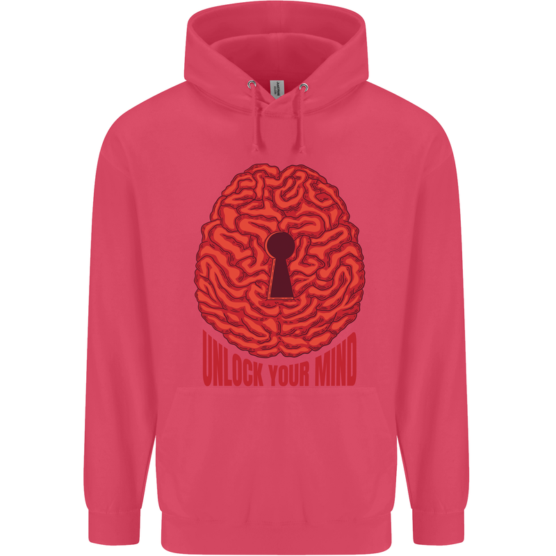 Unlock Your Mind Psychology Psychologist Childrens Kids Hoodie Heliconia