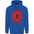 Unlock Your Mind Psychology Psychologist Childrens Kids Hoodie Royal Blue