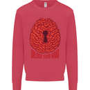 Unlock Your Mind Psychology Psychologist Kids Sweatshirt Jumper Heliconia