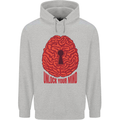 Unlock Your Mind Psychology Psychologist Mens 80% Cotton Hoodie Sports Grey