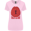 Unlock Your Mind Psychology Psychologist Womens Wider Cut T-Shirt Light Pink