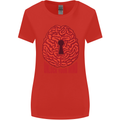 Unlock Your Mind Psychology Psychologist Womens Wider Cut T-Shirt Red