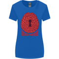Unlock Your Mind Psychology Psychologist Womens Wider Cut T-Shirt Royal Blue