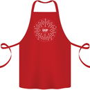 Ununpentium Moscovium Chemistry Geek Nerd Cotton Apron 100% Organic Red