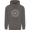 Ununpentium Moscovium Chemistry Geek Nerd Mens 80% Cotton Hoodie Charcoal