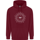 Ununpentium Moscovium Chemistry Geek Nerd Mens 80% Cotton Hoodie Maroon