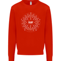 Ununpentium Moscovium Chemistry Geek Nerd Mens Sweatshirt Jumper Bright Red