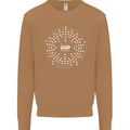 Ununpentium Moscovium Chemistry Geek Nerd Mens Sweatshirt Jumper Caramel Latte