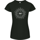 Ununpentium Moscovium Chemistry Geek Nerd Womens Petite Cut T-Shirt Black