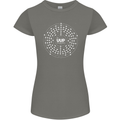 Ununpentium Moscovium Chemistry Geek Nerd Womens Petite Cut T-Shirt Charcoal