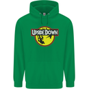 Upside Down SCI-FI TV Program Childrens Kids Hoodie Irish Green